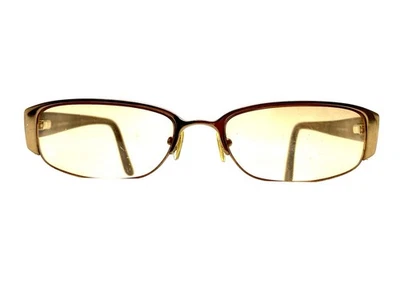 VTG Catherine Deneuve Brown Half Rim Oval Eyeglasses CD-241A BRN 53 17 130 - Image 1 of 4