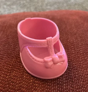 Cabbage Patch Kinder / Puppe einzelner dunkelrosa Schuh CPK 510 - Bild 1 von 6