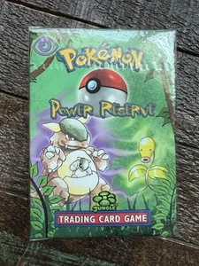 1999 Pokémon TCG Power Reserve Jungle Theme Deck Factory Sealed - Picture 1 of 6