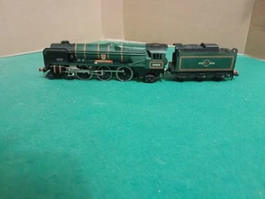 HORNBY DUBLO 2235 GRANERO 34005 BR VERDE LOCO & TENDER 4-6-2 EN MUY BUENA CONDICIÓN - Imagen 1 de 12