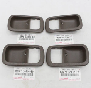 TOYOTA Genuine Land Cruiser Inner Door Handle Bezel Rh &Lh Set FZJ80 Lexus LX450 - Picture 1 of 5