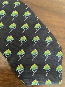 MLB TAMPA BAY DEVIL RAYS Repeat RM Sport Mens TIE Blue 55” X 3.75” Made USA - Picture 1 of 5