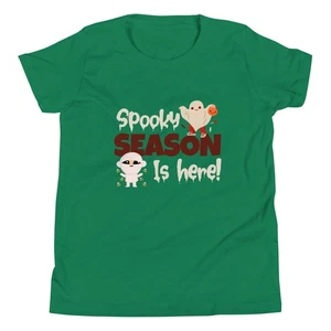 Spooky Season Is Here! YOUTH UNISEX T-Shirt NEW - Picture 1 of 4
