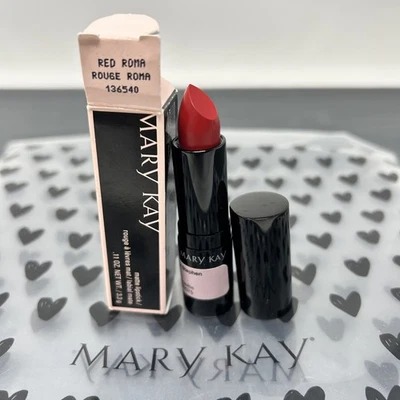 MARY KAY Matte Lipstick RED ROMA #136540 Full Size NEW FAST SHIP - Image 1 of 2