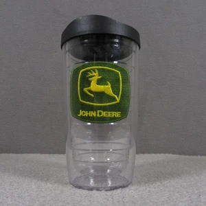 Bicchiere Tervis 16 OZ John Deere con coperchio Made In America classico cervo patch - Foto 1 di 7