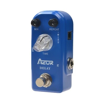 AZOR Delay Guitar Effect Pedal Super Mini Pedal True Bypass AP-306 Pedal Effect - image 1 of 4