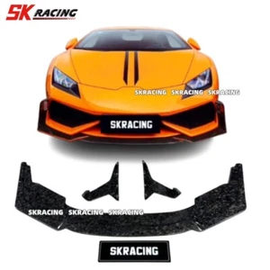Forged Carbon Fiber Front Bumper Lower Lip Kit Fits Lamborghini Huracan LP610-4 - Bild 1 von 15