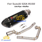 Motorcycle Exhaust Muffler Escape Link Connect Pipe For Suzuki Gsx150r Gsx125r