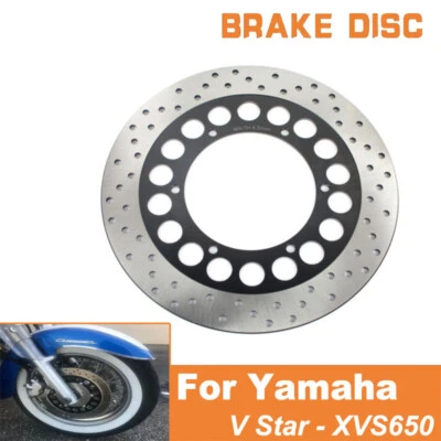 for YAMAHA XVS 650 V-Star 650 Classic Custom 298mm Front Brake Rotor 1998-2017 - Изображение 1 из 4