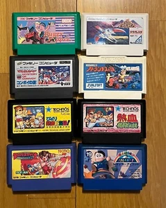 Transformers Rainbow Islands Famicom Lot Japan Nintendo NES 8 Cartridge Games - Picture 1 of 3