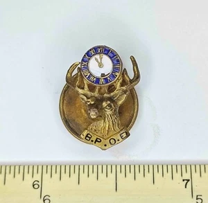 Vintage Elks Lodge Pin Enameled - Picture 1 of 1