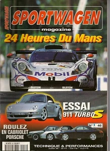 SPORTWAGEN 46 PORSCHE 993 TURBO S 450CH ANZIANO 911 SPEEDSTER 650CH LE MANS 1998 - Imagen 1 de 2