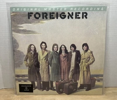 Foreigner S/T Sealed 180g Vinyl LP LOW #5577 MFSL 1-338 Master Recording Foto 1 de 4