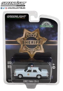 GREENLIGHT 1/64 1982 FORD LTD-S COUNTY SHERIFF 30304 - Picture 1 of 1