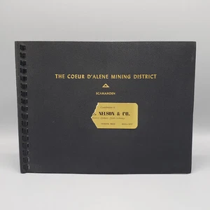 The Coeur d'Alene Mining District Idaho Scamahorn Aerial Camera Photos 1948 Comb - Imagen 1 de 16