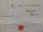 c.1852+ANTIQUE+STAMPLESS+LETTER+TO+CHINA+ABOUT+MISTREATMENT+OF+AN+AMERICAN+SLAVE