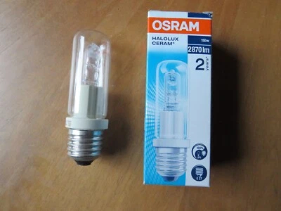 ECHT OSRAM HALOLUX CERAM 150W 64402 E27 KL KLAR (64478) MADE IN GERMANY DIMMBAR - Bild 1 von 4