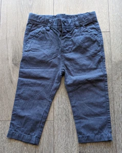 Bebe By Minihaha - Navy Pants - 9-12 Months - Picture 1 of 3