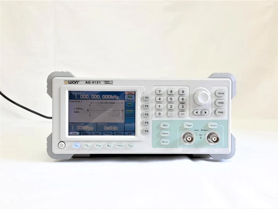 Owon AG4151 Single CH 150MHZ 400MSa/S 14bits DDS Arbitrary Waveform Used Working - Image 1 of 3