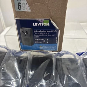 5 X Leviton NSB 5378-P00 otros dispositivos de cableado NUEVO SELLADO - Imagen 1 de 7