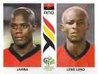 Panini Sticker Fußball WM 2006 Nr. 304 Jamba & Lebo Lebo ANG Angola Bild NEUWARE
