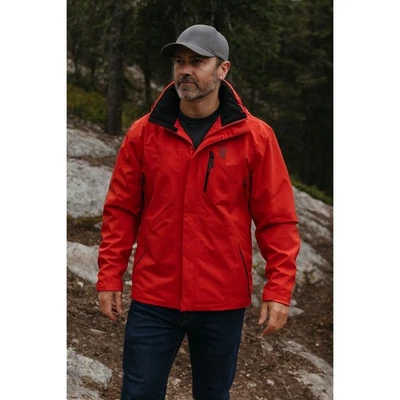 Chaqueta de esquí Spyder XTL 20/20 para hombre L/G naranja impermeable abrigo aislante Foto 1 de 4