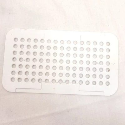 Krups Cafetera Espresso 963 963/A 963/B Repuesto Bandeja de Goteo Blanca Cubierta de Rejilla Foto 1 de 2