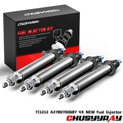 Inyector de combustible 4x nuevo para MERCEDES-BENZ GL550 2013-2016 FJ1212 A2780700687 Foto 1 de 4