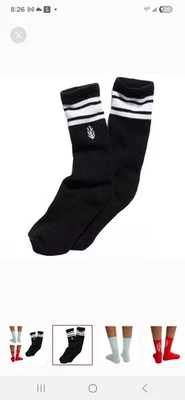 Meias Free People Movement pretas novas - Imagem 1 de 2