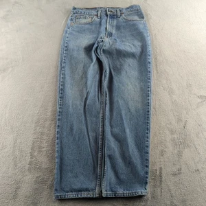 Vintage 555 Levis Jeans 33x30 (Fits 30x30) Blue 505 Relaxed Denim Made USA 90s - Bild 1 von 14