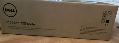 ¡¡¡NUEVO!!! Tambor de imágenes amarillo Dell X951N GENUINO 5130 C5765DN 5130CDN ENVÍO GRATUITO Foto 1 de 4
