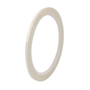 3mm Einseitig Stark Selbstklebend Mylar Band Rolle 50M Länge Weiß - Bild 1 von 2
