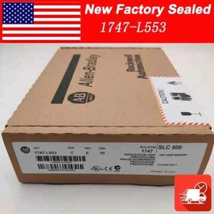 NEW Allen-Bradley 1747-L553 SER C SLC 500 5/05 CPU Processor Unit AB 1747L553 - Picture 1 of 4