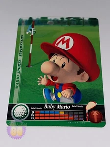Carte Amiibo Mario Sports Superstars Baby Mario Golf 064 - Picture 1 of 1