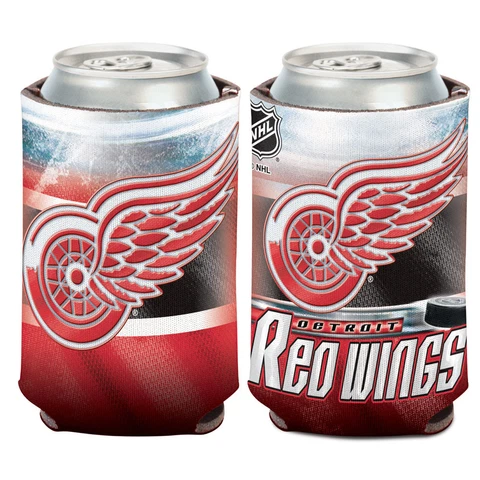 Detroit Red Wings Can Cooler 12 oz. NHL Koozie Cover