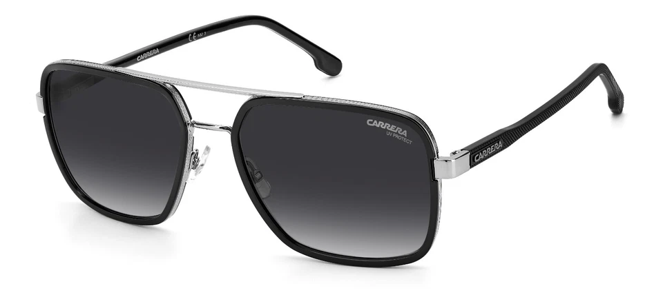 Carrera Ca 256 Sunglasses 085k Ruthenium Black 100 Authentic