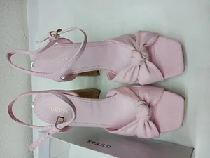 Guess roslynn Pink platform sandal Size 10 - Picture 1 of 8