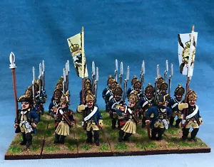 28 mm Siebenjähriger Krieg bemalt preußischer Herzog von Württemberg Füsiliere GPA5 - Bild 1 von 10