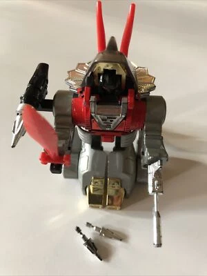 Slag 100% Complete 1985 Vintage G1 Transformers Triceratops Action Figure - Image 1 of 4