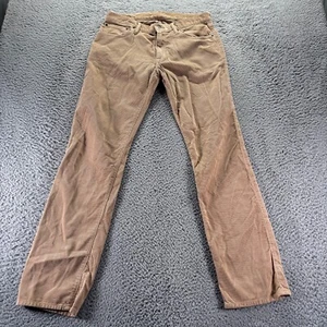 Gap 1969 Chino Pants Mens 32x32 Brown Cotton Blend Straight Fit Corduroy - Picture 1 of 11