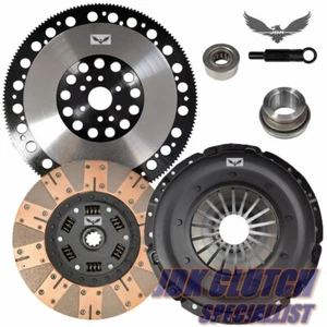 JDK DUAL FRICTION CLUTCH + FLYWHEEL KIT for 01-04 FORD MUSTANG 3.8L 3.9L V6 OHV - Picture 1 of 6