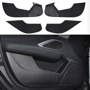 For Acura RDX 2019-2024 Carbon Fiber PU Leather Door Anti-Kick Guard Pad Trim 4X - Picture 1 of 5