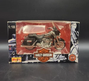 Maisto Harley Davidson FLHT Electra Glide Standard 1:18 Diecast Motorcycle 1997 - Picture 1 of 10