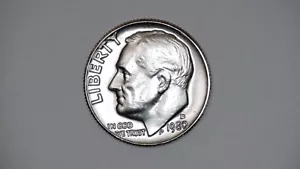 1980 D Roosevelt Dime Uncirculated BU From Mint Set - Picture 1 of 2