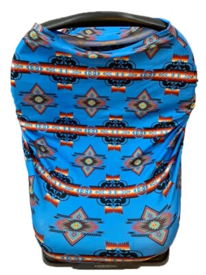 Capa de assento de carro Southwest Native Design bebê amamentação multiuso  - Imagem 1 de 4