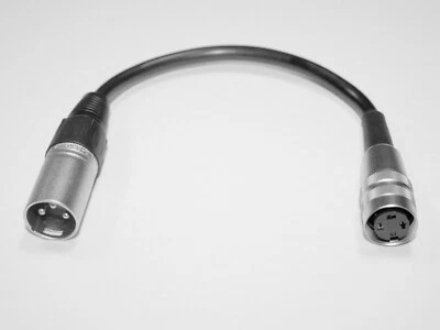 Cable adapter Klein Tuchel female - XLR male for Sennheiser MD421/441 and many more - Image 1 of 2