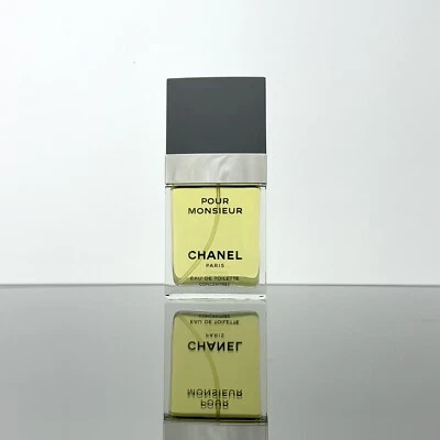 Chanel POUR MONSIEUR Men Cologne 2.5oz EDT CONCENTREE Spray NEW-ORIGINAL (BM07 - Image 1 of 2