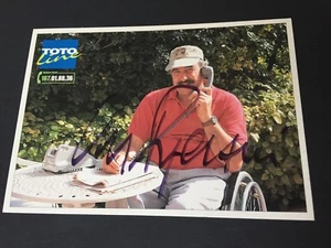 CLAY REGAZZONI  († 2006) Formel 1-Vizeweltmeister signed Autogrammkarte 10 x 15 - Picture 1 of 1