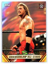 2019 Edge Defends IC Championship Topps #MSS-13 WWE SummerSlam All-Stars