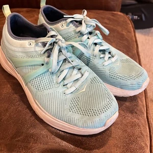 Hoka One One Womens Tivra 1099735 ASWB Blue Running Shoes Sneakers Size 11 - Picture 1 of 21